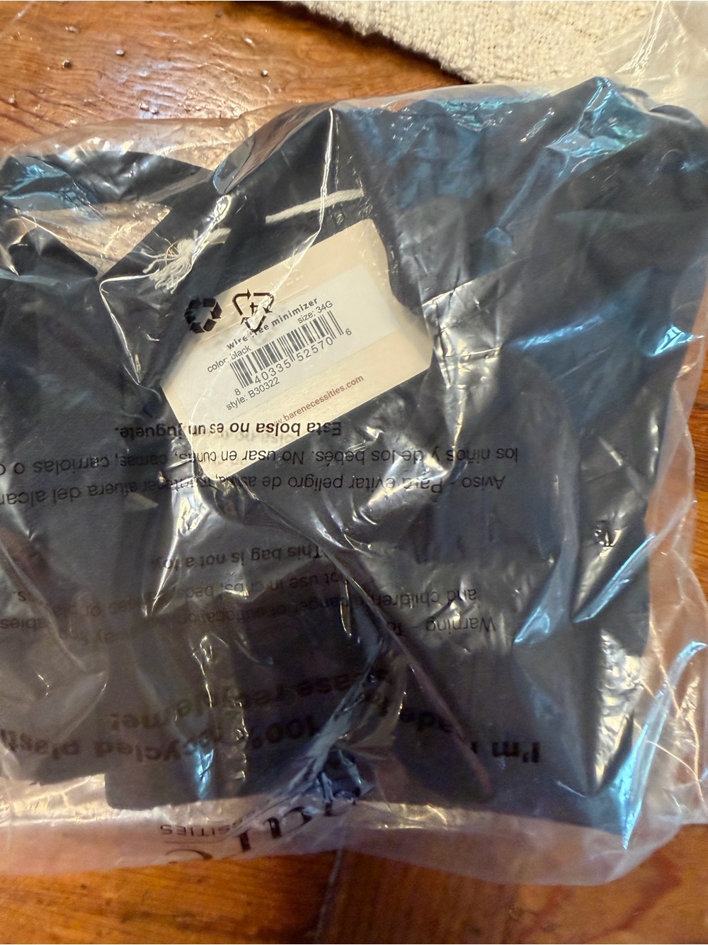 Wire free minimizer bra